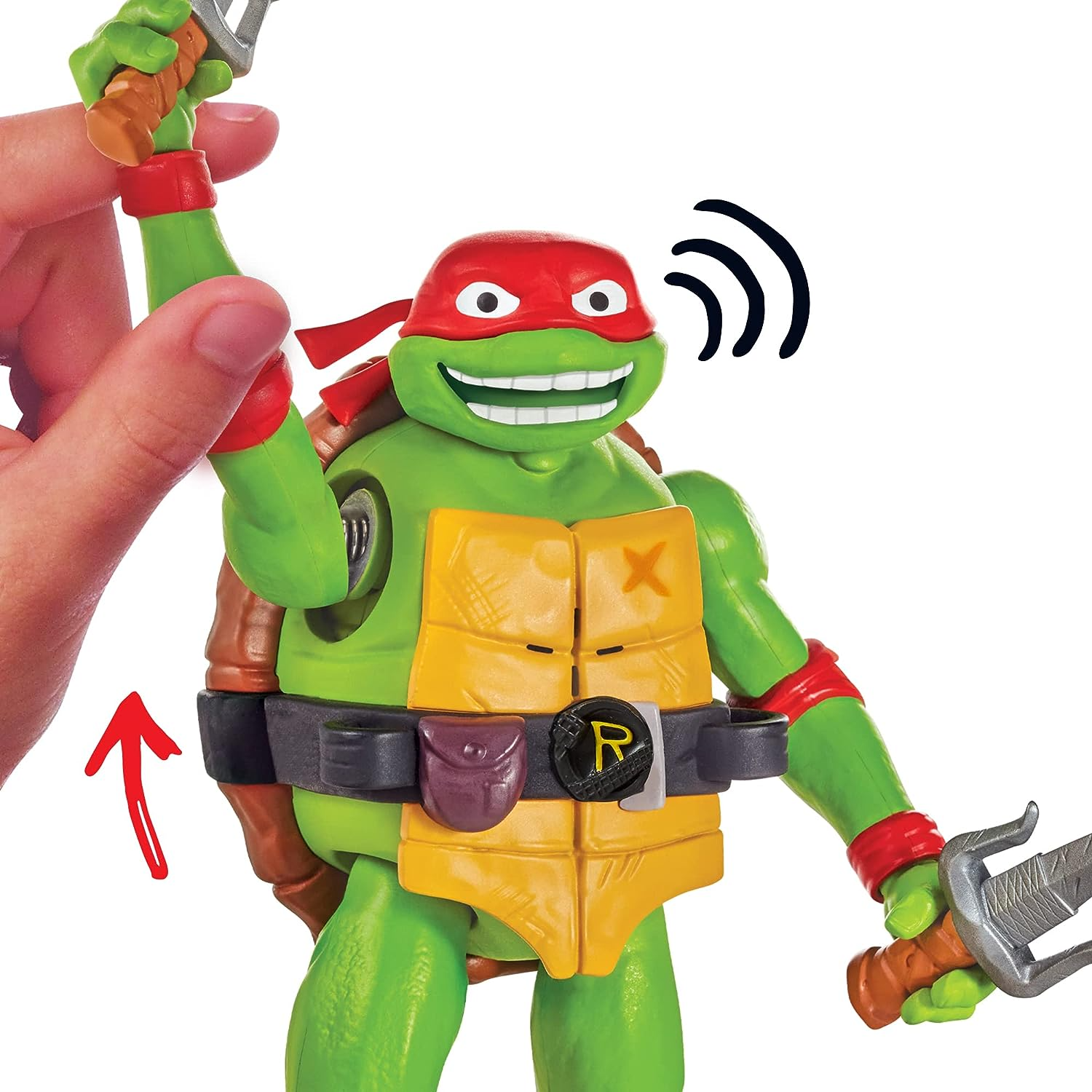 TORTUGAS NINJA Las Tortugas Ninja Figura 14 Cm Leonardo Con Sonido