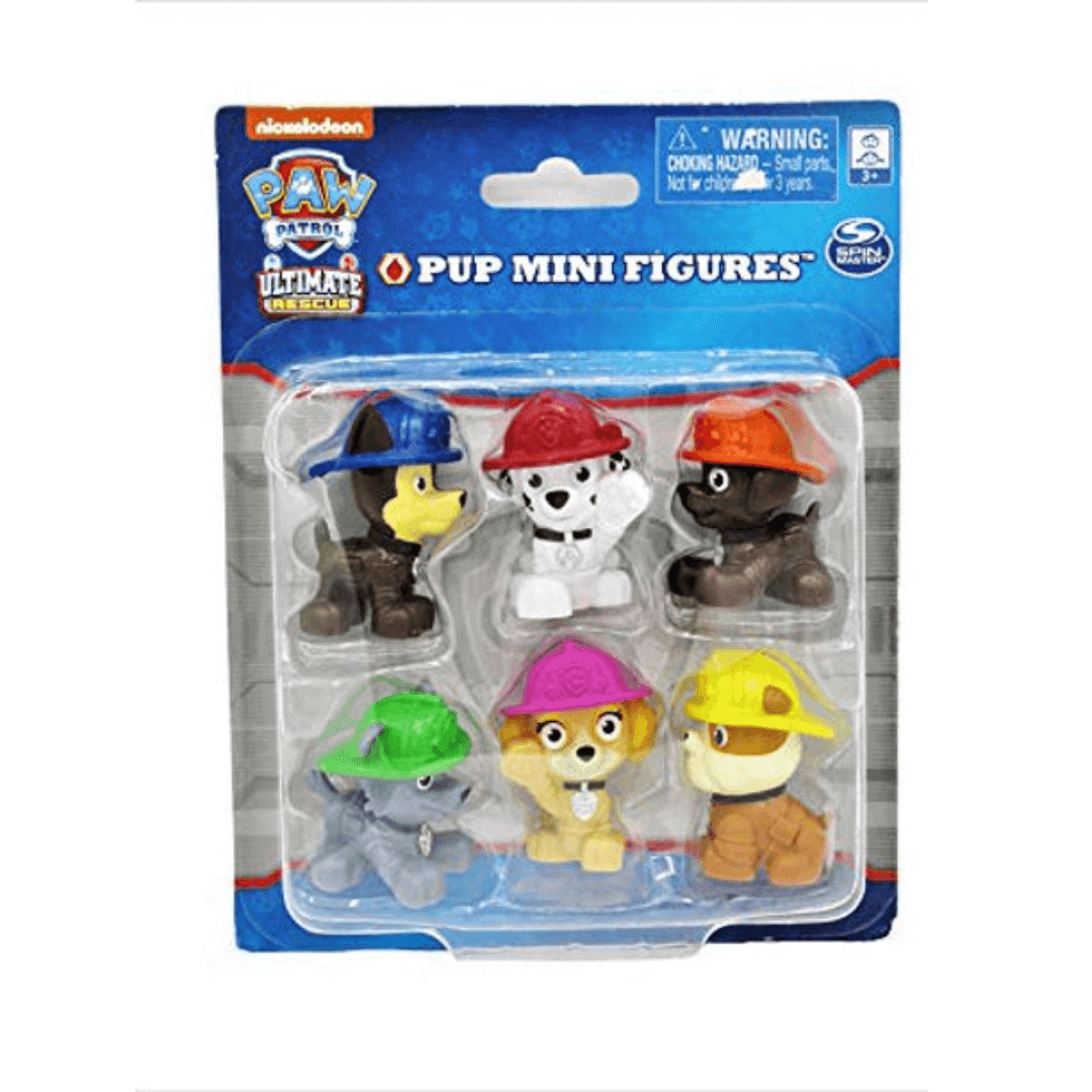  PAW Patrol, Paquete de 6 juguetes coleccionables de