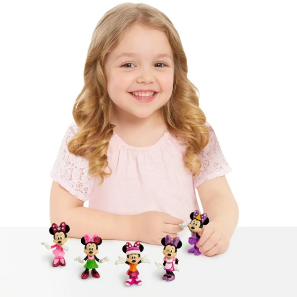 MINNIE - Set de 5 Figuras de Colección Deluxe - Imagen 2