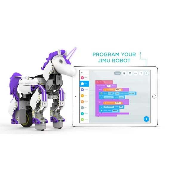 JIMU ROBOTS - Kit de Robot para Construir MYTHICAL UNICORNBOT - Imagen 2