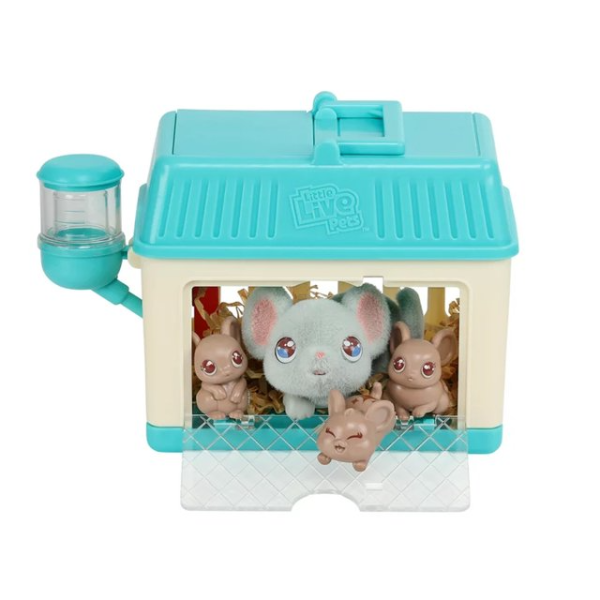 LITTLE LIVE PETS - Mamá Surprise LIL MOUSE Minis