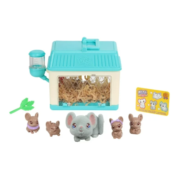 LITTLE LIVE PETS - Mamá Surprise LIL MOUSE Minis - Imagen 4
