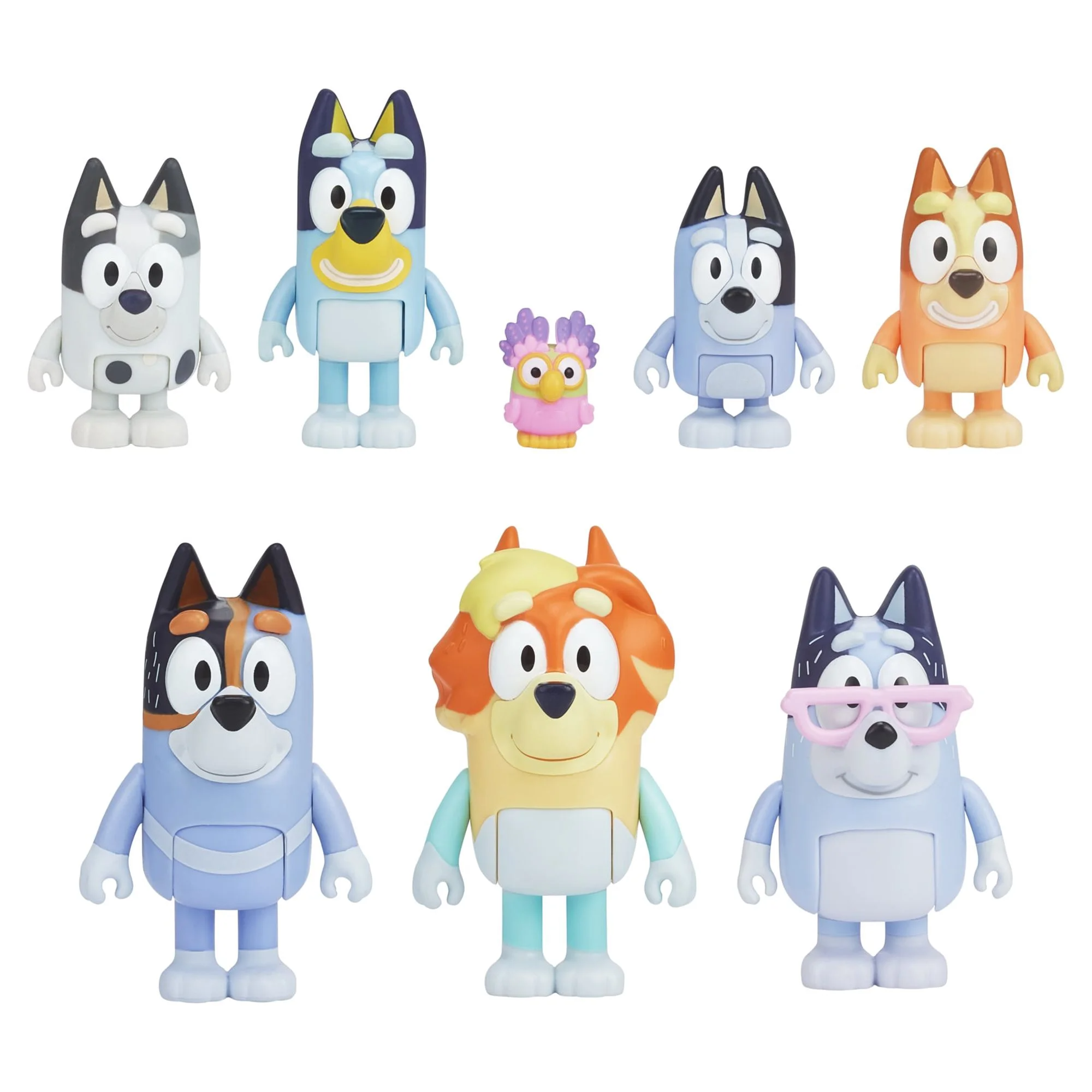 BLUEY - Set de Figuras Familiar + 8pzas - Lovely Kids