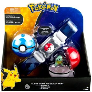 POKÉMON - Clip N Go SQUIRTLE & Dive Ball