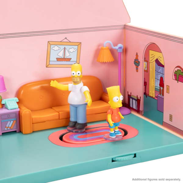 LOS SIMPSON Diorama - Sala de Casa de Los Simpsons + Figura - Imagen 3
