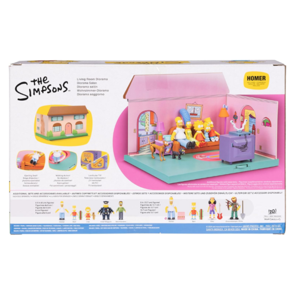LOS SIMPSON Diorama - Sala de Casa de Los Simpsons + Figura - Imagen 8
