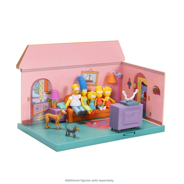 LOS SIMPSON Diorama - Sala de Casa de Los Simpsons + Figura - Imagen 5