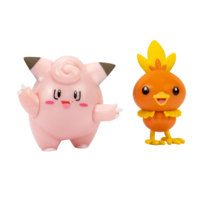 POKÉMON Battle Ready - TORCHIC & CLEFAIRY Figura de Batalla