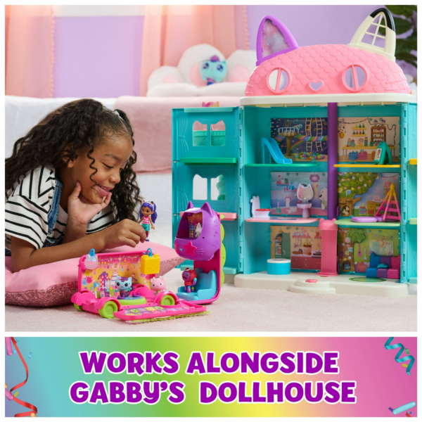 LA CASA DE GABBY - Set de Juego 2 en 1 Bus de Celebración - Imagen 3