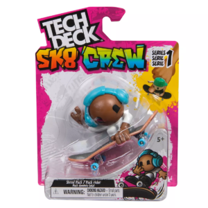 TECH DECK Sk8 Crew - Patineta + Personaje SK8 CREW