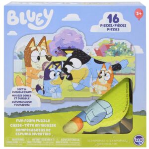 BLUEY - Rompecabezas Foam + 16pzas