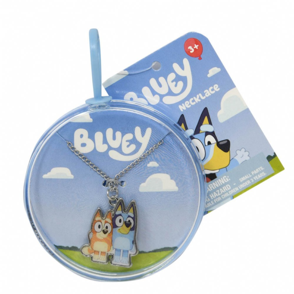 BLUEY - BLUEY & BINGO Collar & Dije Temático