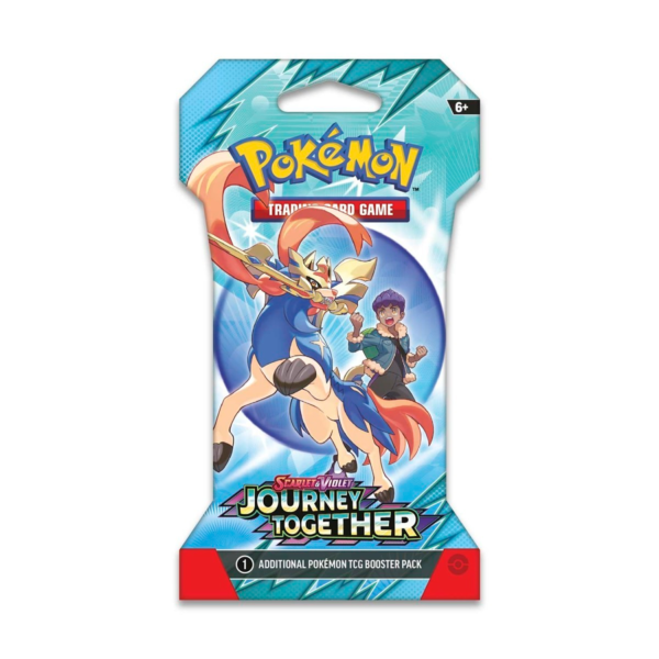 POKÉMON TCG Escarlata & Púrpura - JOURNEY TOGETHER Paquete + 10 Tarjetas en Inglés - Imagen 4