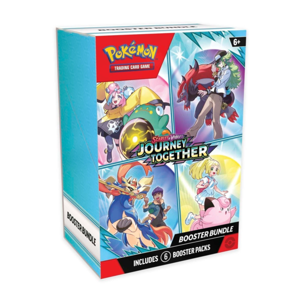POKÉMON TCG Escarlata & Púrpura - JOURNEY TOGETHER Booster Bundle en Inglés
