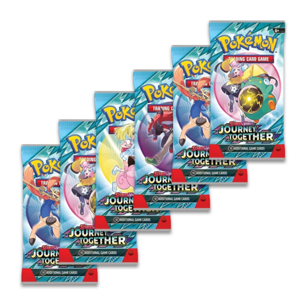 POKÉMON TCG Escarlata & Púrpura - JOURNEY TOGETHER Booster Bundle en Inglés - Imagen 2