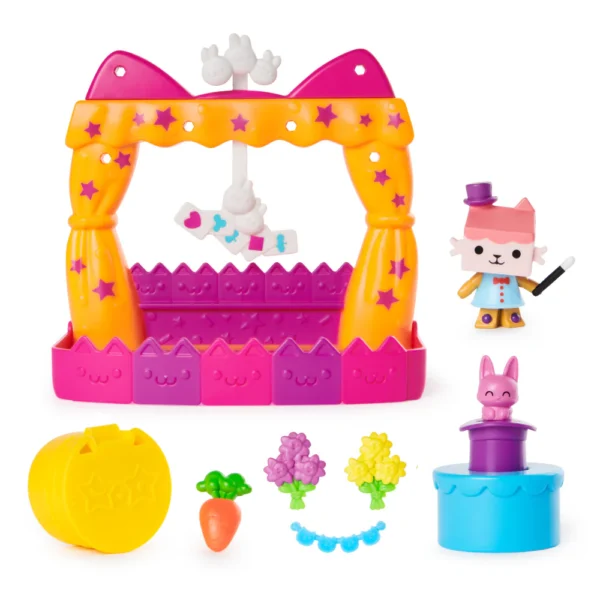 LA CASA DE GABBY - Set de Juego Balcón de Espectáculo de Talentos de Baby Box Cat - Imagen 3
