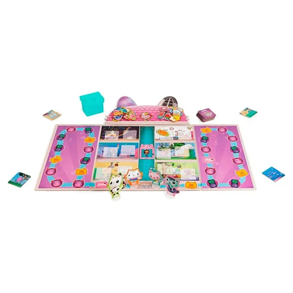 LA CASA DE GABBY Juego de Mesa - Miau Sombroso + 40 Adornos - Imagen 4