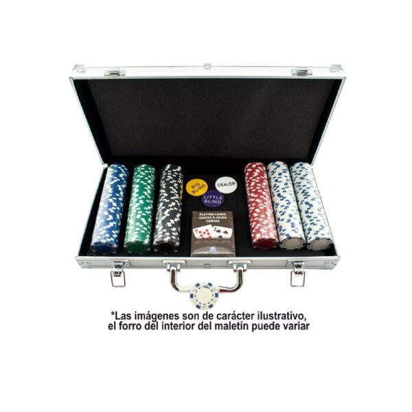 SPIN MASTER Juegos de Mesa - POKER Set de Lujo - Imagen 3