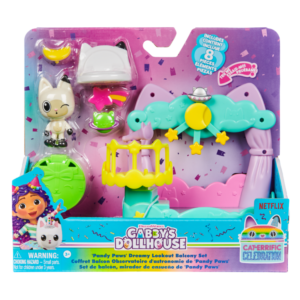 LA CASA DE GABBY - Set de Juego Balcón Mirador de Ensueño de Pandy Paws