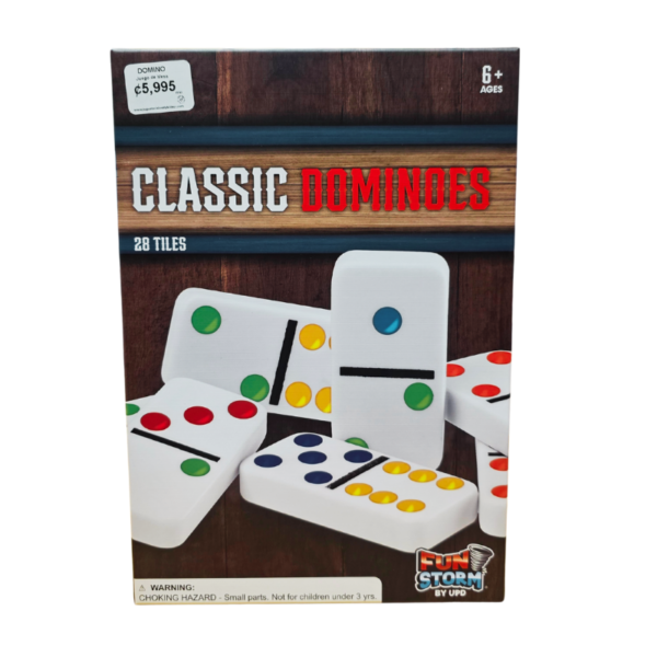 FUN STORM Juegos de Mesa - DOMINO Clásico