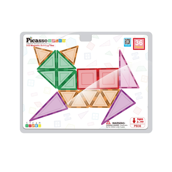 PICASSO TILES - Set de Bloques de Construcción Magnéticos + 36pzas - Imagen 7