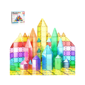 PICASSO TILES - Set de Bloques de Construcción Magnéticos + 61pzas
