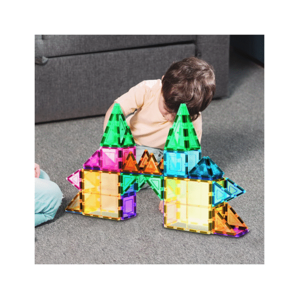 PICASSO TILES - Set de Bloques de Construcción Magnéticos + 61pzas - Imagen 8