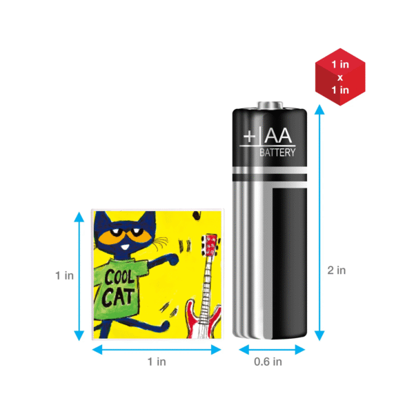 PICASSO TILES Cubes - PETE EL GATO Cubos de Construcción Magnéticos + 12pzas - Imagen 5