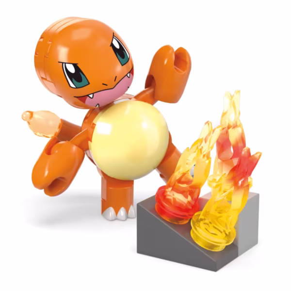 MEGA Construx - CHARMANDER Giro de Fuego Armable + 81pzas - Imagen 4