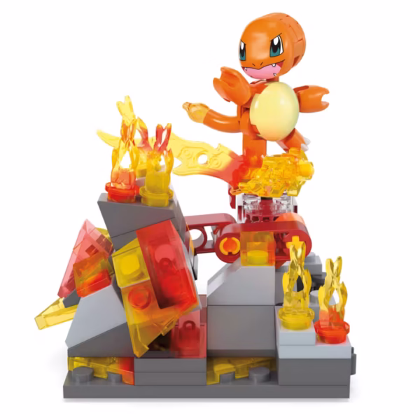 MEGA Construx - CHARMANDER Giro de Fuego Armable + 81pzas - Imagen 3