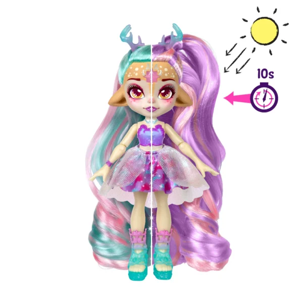MAGIC MIXIES Pixlings S2 - FLYT Muñeca Cabello Cambia de Color + Accesorios - Imagen 12