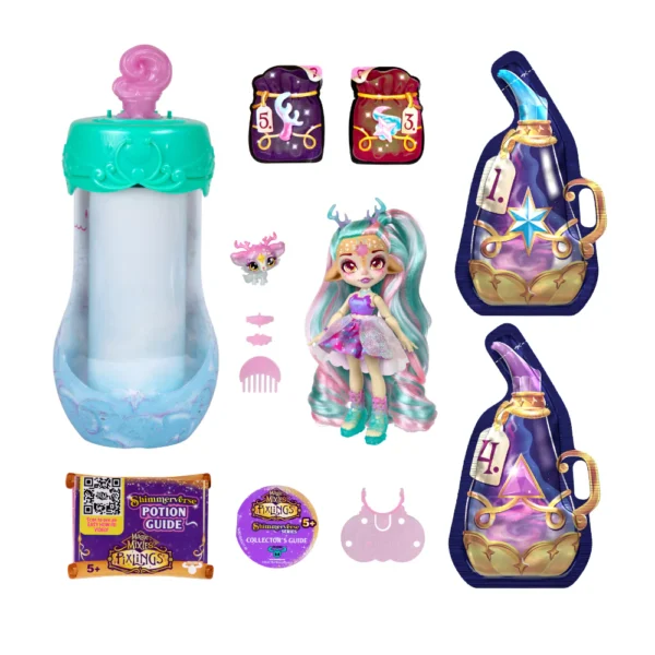MAGIC MIXIES Pixlings S2 - FLYT Muñeca Cabello Cambia de Color + Accesorios - Imagen 9