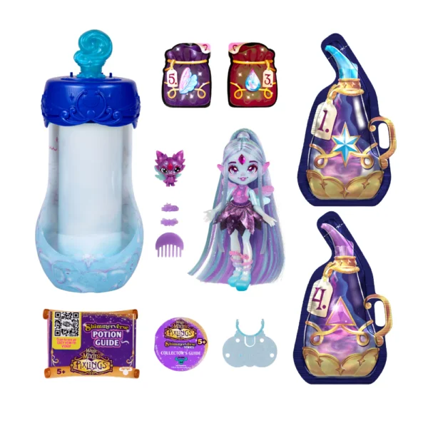 MAGIC MIXIES Pixlings S2 - DEERLEE Muñeca Cabello Cambia de Color + Accesorios - Imagen 8