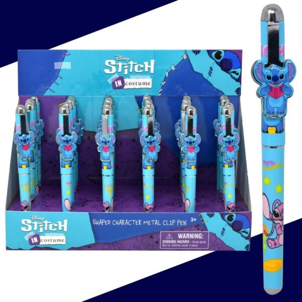 STITCH Escolar - Lápicero con Clip Metal