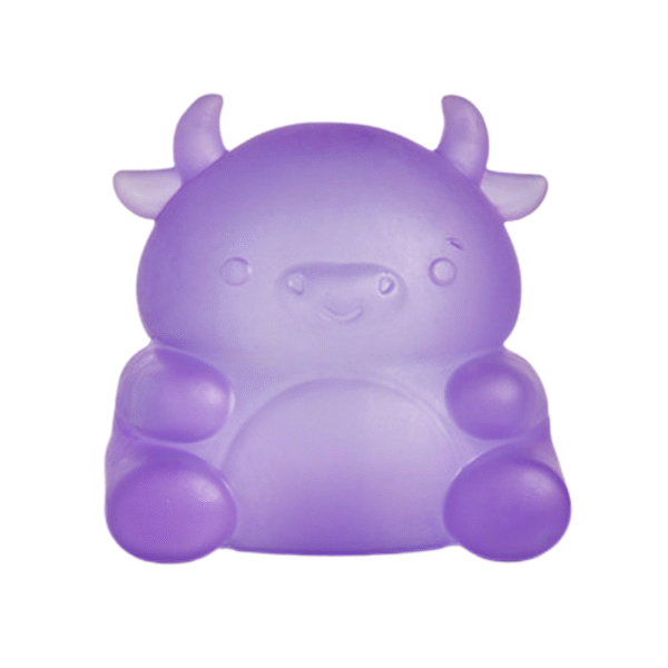 TOP TRENZ - SUPER DUPER Squishy VAQUITA Lila