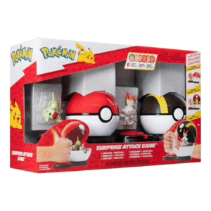 POKÉMON Juegos de Mesa - Surprise Attack Game LARVITAR Vs SCORBUNNY