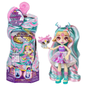 MAGIC MIXIES Pixlings S2 - FLYT Muñeca Cabello Cambia de Color + Accesorios