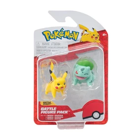 POKÉMON Battle Ready - PIKACHU & BULBASAUR Figura de Batalla