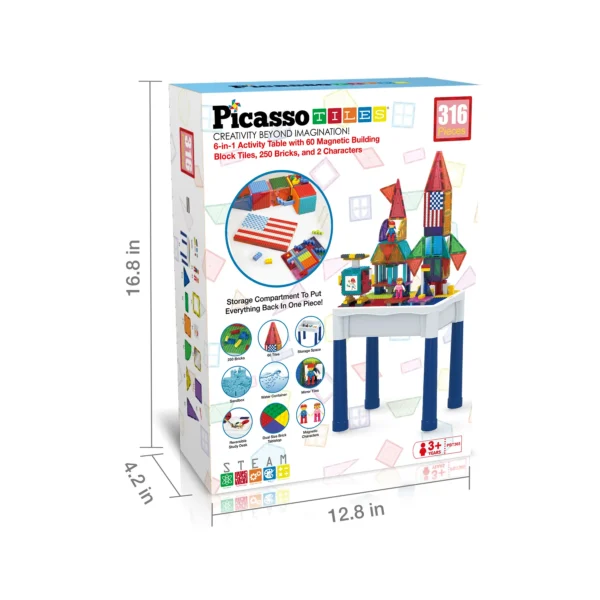PICASSO TILES - Mega Set de Juego de Mesa + 316pzas - Imagen 2