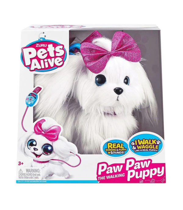PETS ALIVE - Walking Puppy LIL PAW PAW - Imagen 5