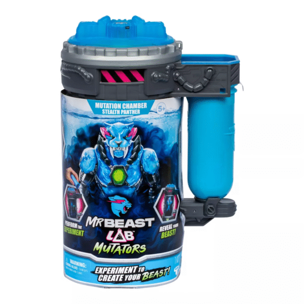 Mr BEAST LAB Mutantes - Cámara de Mutación PANTERA SIGILOSA Figura