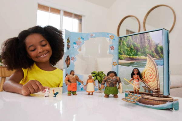 PRINCESAS - MOANA Set de Figuras STORY BOOK - Imagen 6