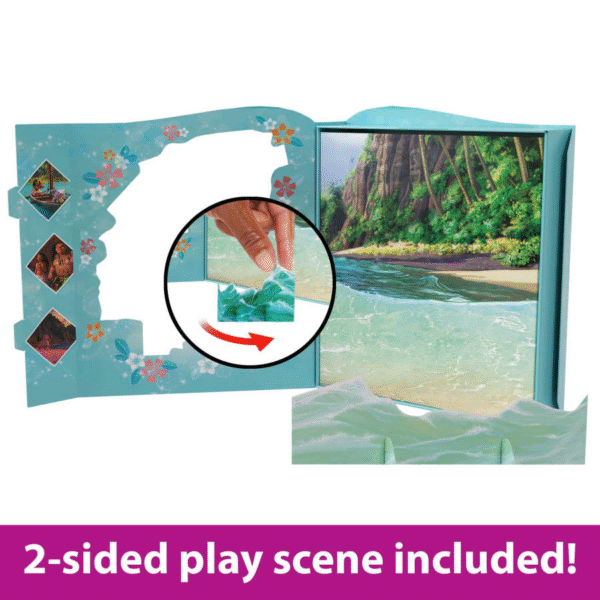 PRINCESAS - MOANA Set de Figuras STORY BOOK - Imagen 4