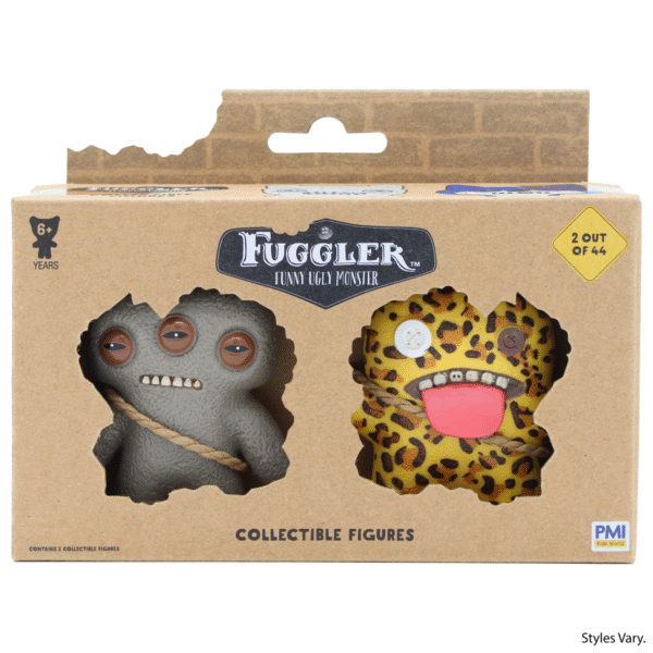 FUGGLER Funny Ugly Monster - Figuras de 6.5cm + 2pzas