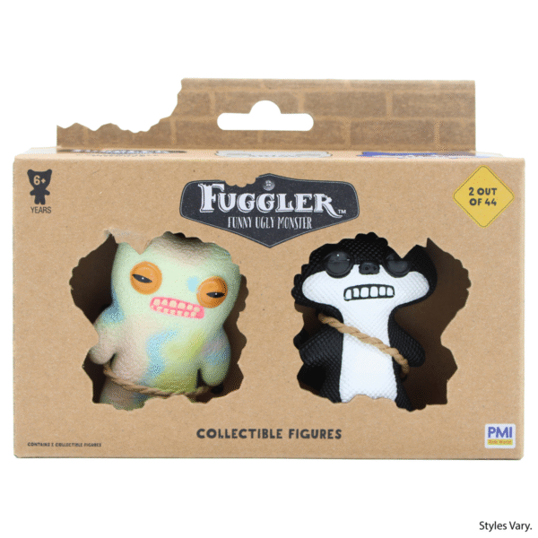 FUGGLER Funny Ugly Monster - Figuras de 6.5cm + 2pzas