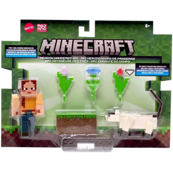 MINECRAFT Creator Series - ARI Merodeadora de Praderas + Accesorios