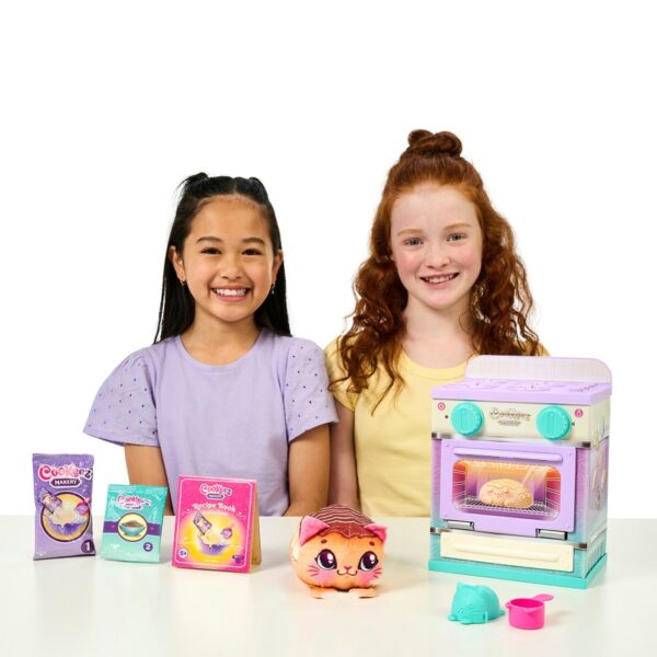 COOKEEZ MAKERY Lil Bakez - Horno Treatz. ¡Mezcla y Crea un Mejor Amigo de Peluche! - Imagen 6
