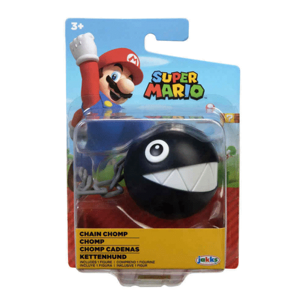 SÚPER MARIO™ - CHOMP Cadenas Figura 6.35cm - Imagen 2