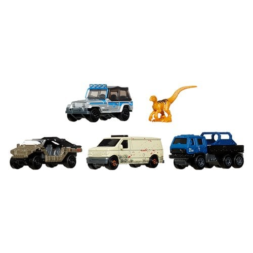 MATCHBOX Jurassic World Rebirth 1:64 - Set de Colección + 5pzas - Imagen 2