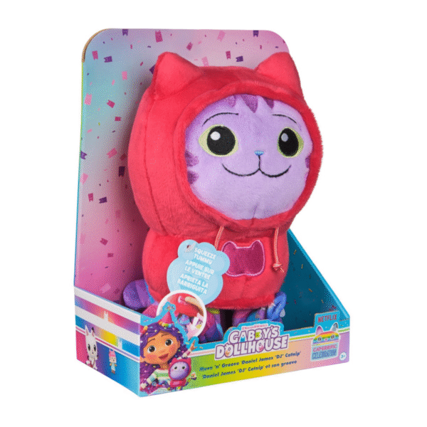 LA CASA DE GABBY Plush - DJ CATNIP Peluche de 25cm - Imagen 2
